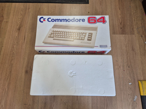 Commodore computer box - box, with