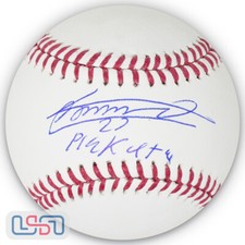 Vladimir Guerrero Jr. Toronto Blue Jays Signed "Plakata" MLB Baseball USA SM JSA