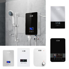 6-10kW Electric Tankless Instant HotWater Heater Boiler Kitchen Bathroom Caravan