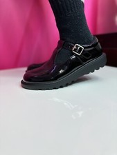 WOMENS LADIES T-BAR MARY JANE FLAT GIRLS OFFICE SCHOOL PUMPS SHOES SIZE 3-8