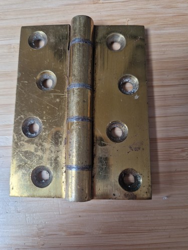 Rare vintage brass hinge - , by