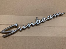 CLASSIC SUNBEAM CHROME SCRIPT