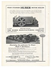 1927 E.D. Etnyre & Co. Ad: F.J. Lewis Co. Chicago Mack Truck Road Tar Tankers