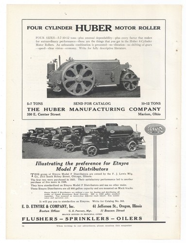 1927 etnyre co ad - 1927,