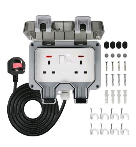 Outdoor double socket - outdoor,