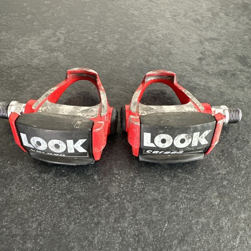 Look clipless road bike - road, pedals