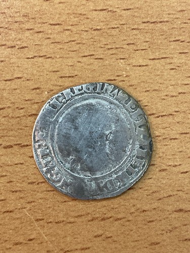 Elizabeth silver sixpence - i,