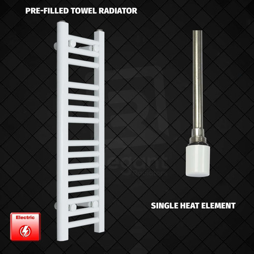 White electric heated towel - electric,