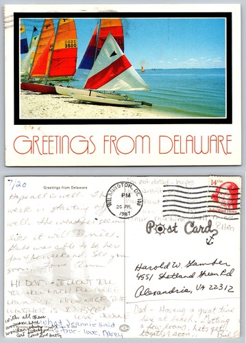 Greetings from delaware - greetings,