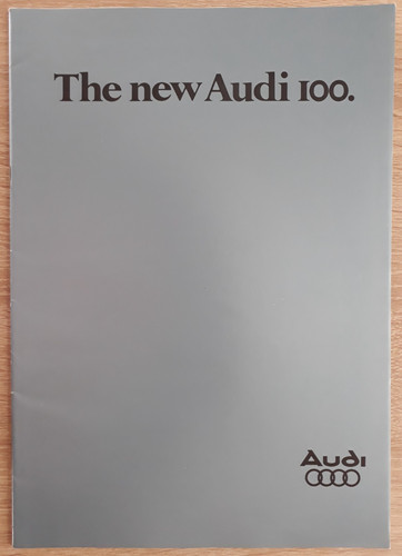 Audi 100 saloon brochure - 100, 1978