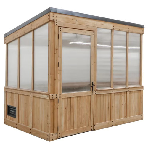 Wooden greenhouse garden - wooden,
