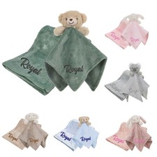 Personalised Baby Blanket With