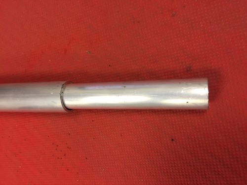 Aluminium telescopic tubes - aluminium,