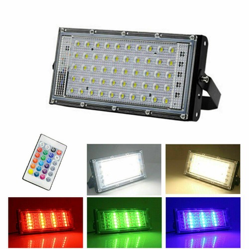 50w rgb led floodlight - 50w,