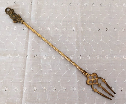 Unusual vintage toasting fork - vintage,