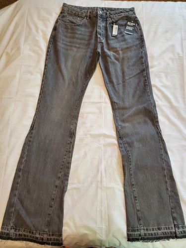 Boohoo man slim flared - flared, stacked