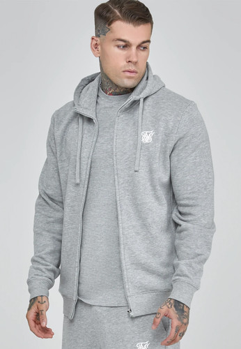 Siksilk men grey marl - siksilk,