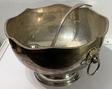 Vintage Silver Plated Large