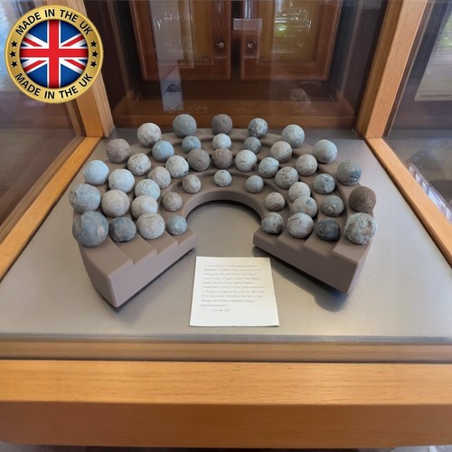 Musket ball collectors display - musket,