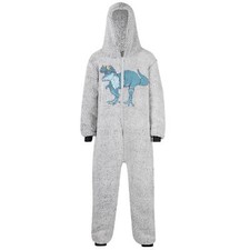 Kids Unisex Dinosaur A2Z Onesie One Piece All in One Thick Pile Fleece Jumpsuit