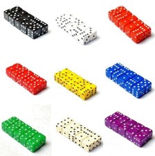 Six Sided 7mm or 16mm D6 Dice