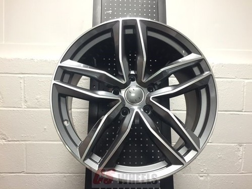 Gunmetal rs6 rims - 17",