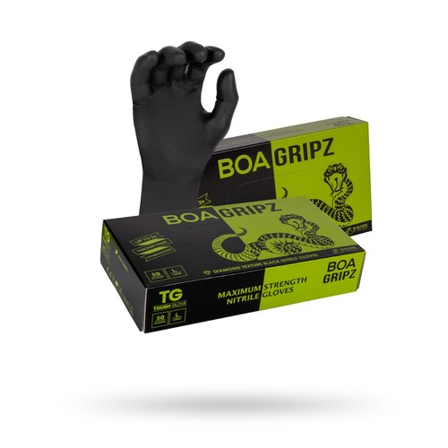 Tough glove boa gripz nitrile - tough,