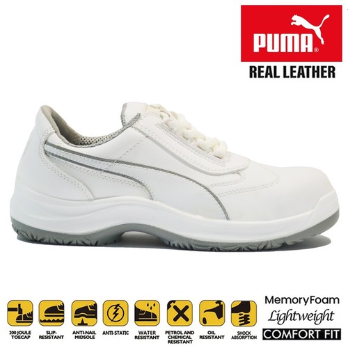 Ladies puma leather safety - puma,