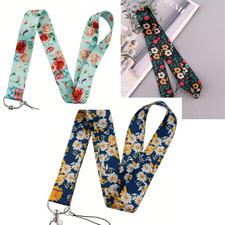 Floral Flower ID Card Keys