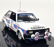 Ixo 1/43 Talbot Sunbeam Lotus #2 Tour De Corse Rally '81 Diecast Scale Model Car