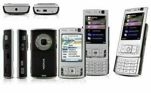 New condition nokia n95 silver - new,
