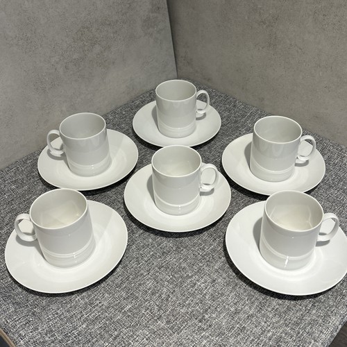 White espresso set coffee - white,