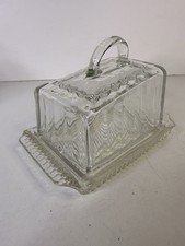 Vintage Art Deco Pressed Glass