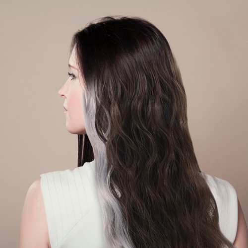 Women wavy hairpiece - wavy, long