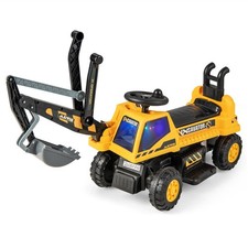 Kids Yellow Ride-on Excavator