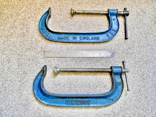 Vintage clamps 10 - 2, 10"
