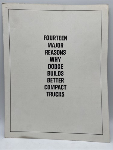 1964 fourteen major - major, reasons