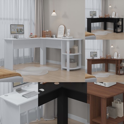 Corner computer desk perfect - -,