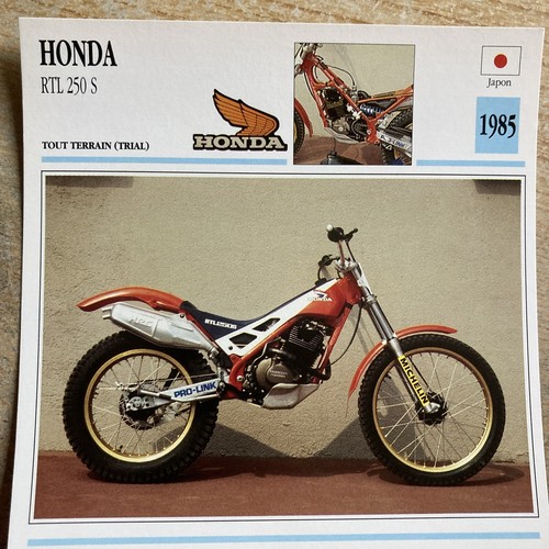Honda rtl 250 - honda, trial