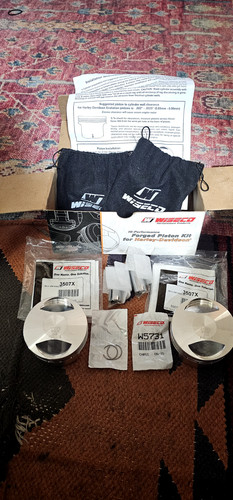 Wiseco piston kit harley - piston,