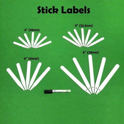 Seed plant labels 6 - seed,