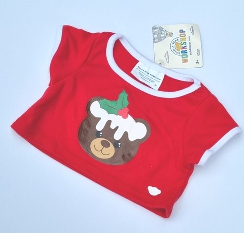 Build bear christmas pud t - bear,