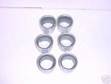 SET OF SIX  CHOKES(MAIN VENTURIS) WEBER 45 DCOE