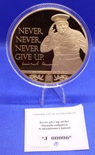 Winston Churchill Never Give