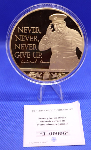 Winston churchill never - churchill,