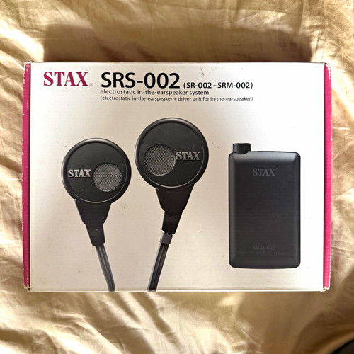 Stax srs 002 electrostatic - srs-002,