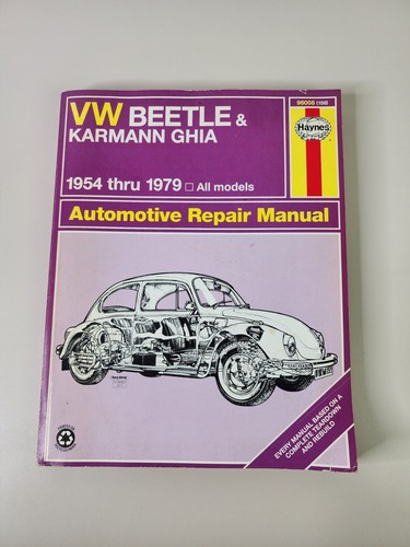 Haynes beetle karmann - vw,