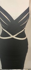 Herve Leger Dress- black with