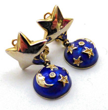 VINTAGE CELESTIAL ENAMELLED