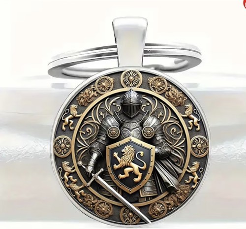 Knights templar keyring - templar,
